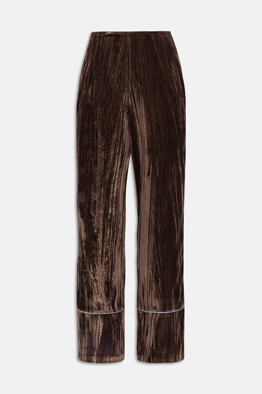 WEILI ZHENG Pantalone Marrone